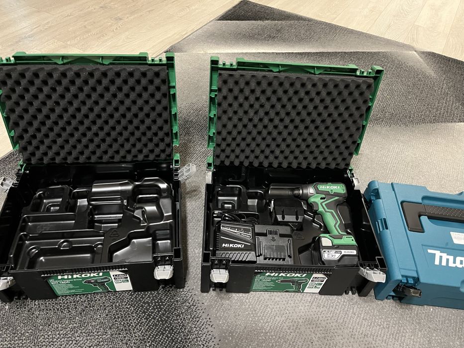 Filetanta ,2 acumulatori + masina de insurubat cu impact HiKOKI WH18DD