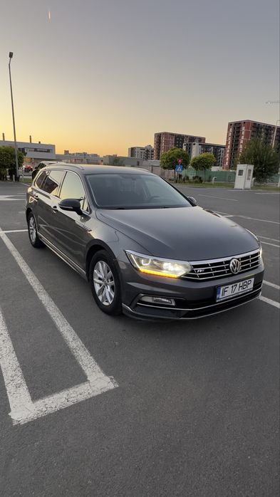 VW Passat B8 2.0 TDI DSG R-Line | 150 CP | dotări premium | 2016