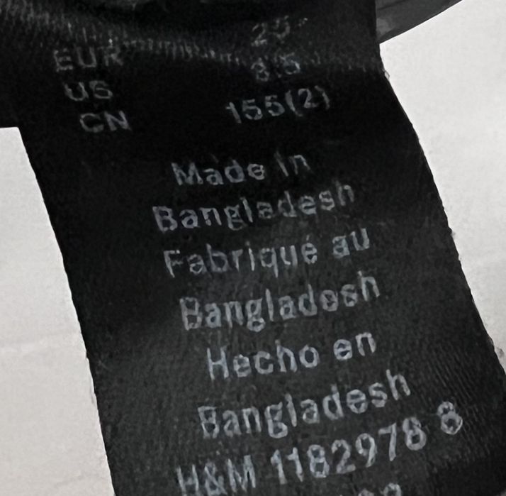 Ghete H&M, negre