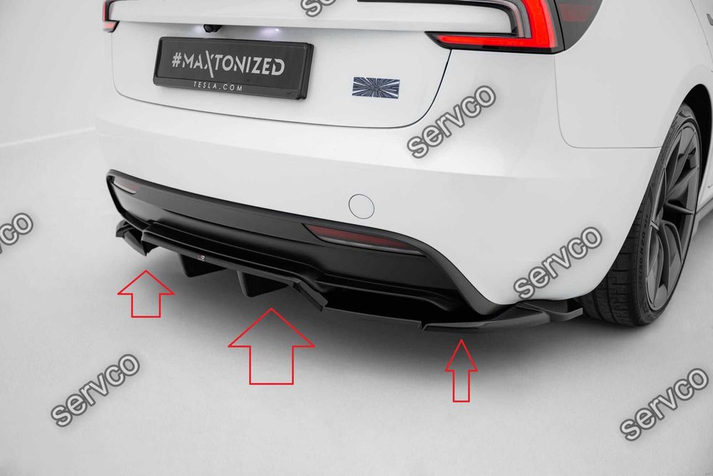 Prelungire bara spate Tesla Model 3 Performance Mk1 2023- v8 - Maxton