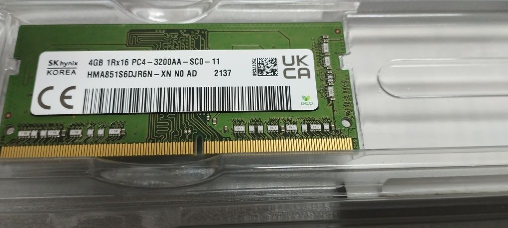 Оперативная память DDR4 4gb