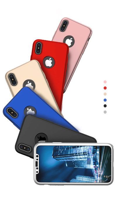 Bumper / Husa 360° fata + spate pentru iPhone X / XS / XR / XS Max