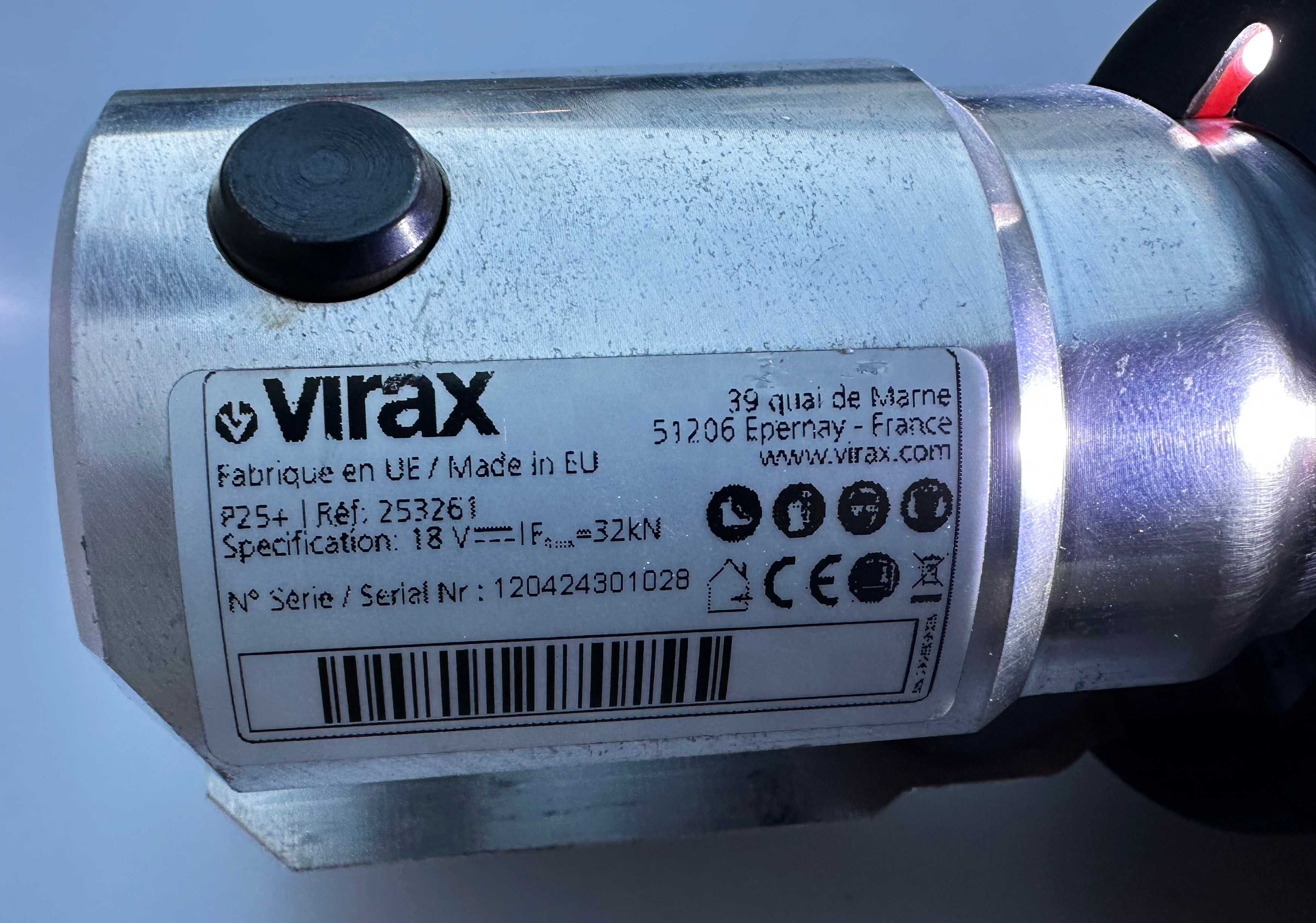 Virax P 25+ - Нова акумулаторна преса за тръби TH26/TH32/TH40  10.2024