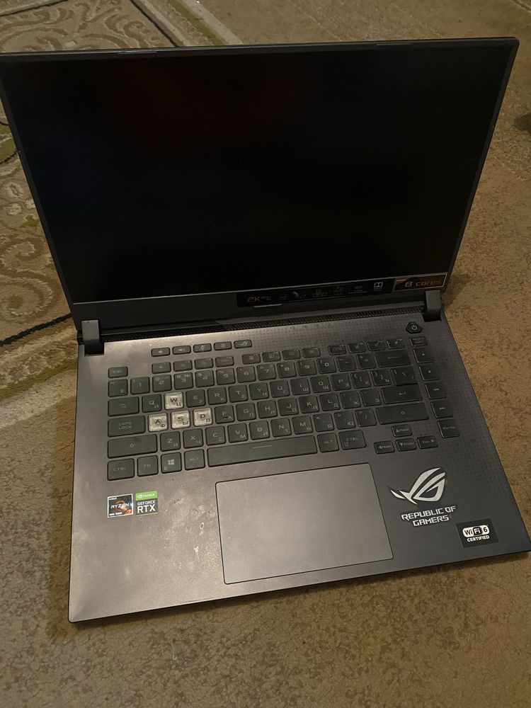 Ноутбук ASUS ROG Strix G513IM- HQ138 90NR0522-M000W0 серый
