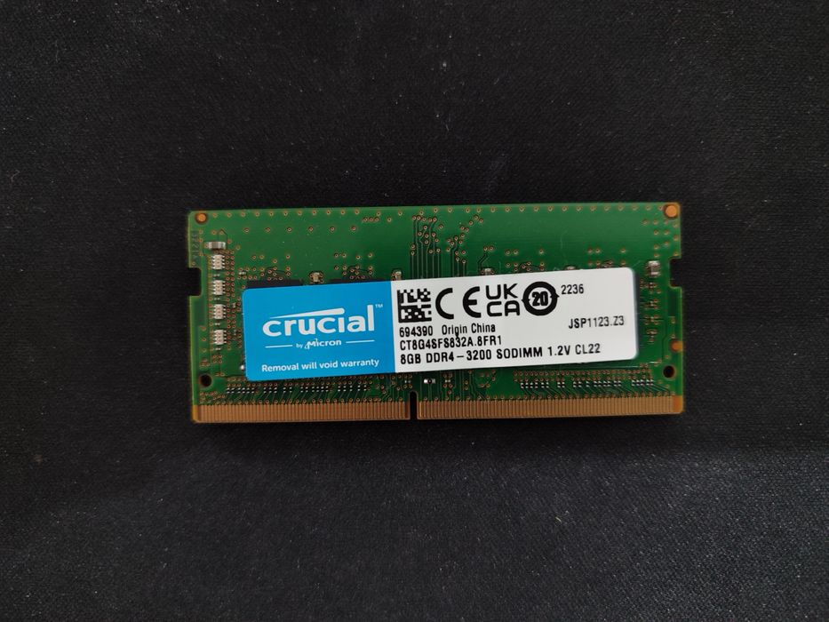 Оперативная память для ноутбука  crucual SO-DIMM 8 Гб/Gb DDR4 3200 Mhz