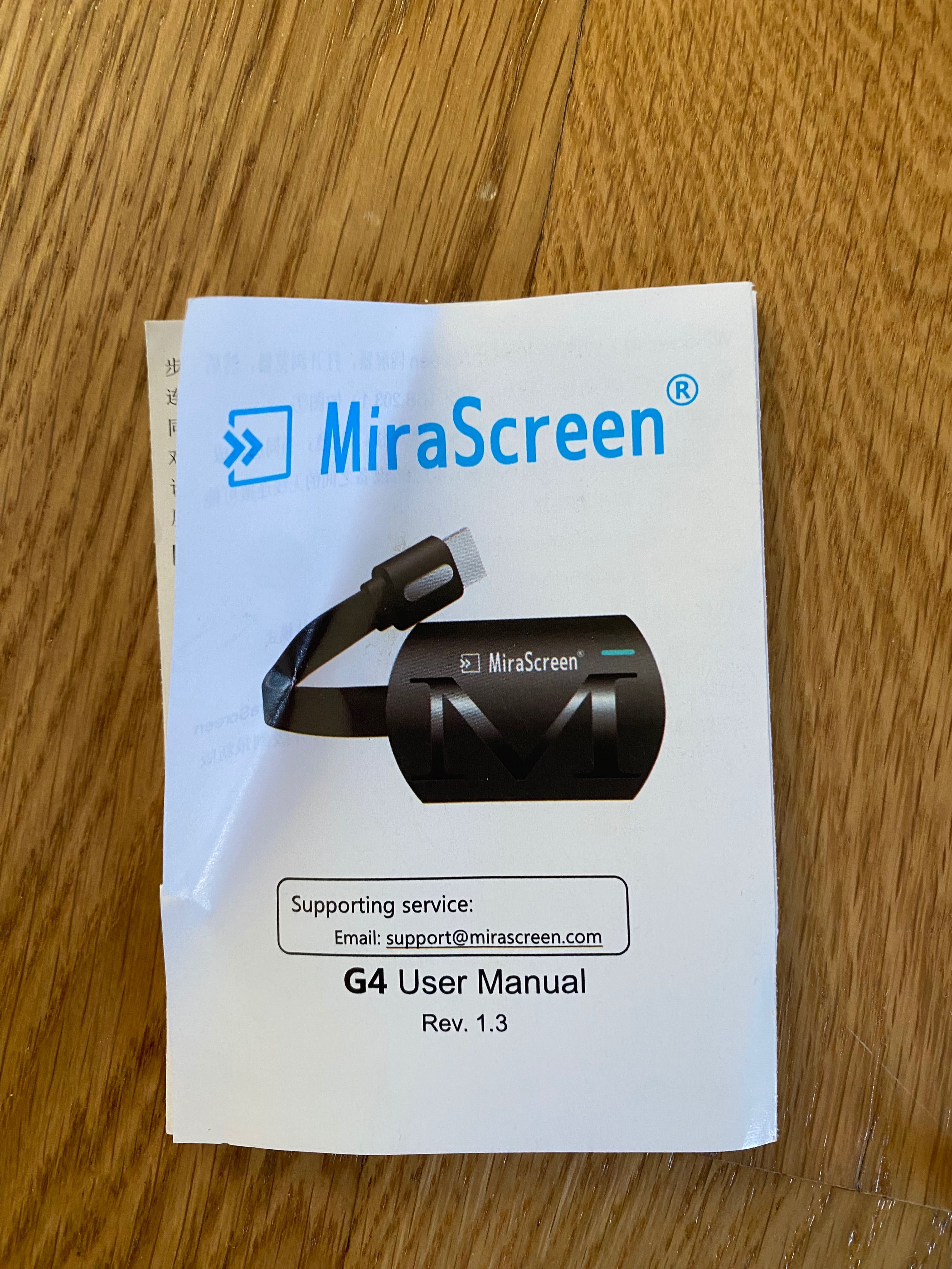 Chromecast/Mirascreen