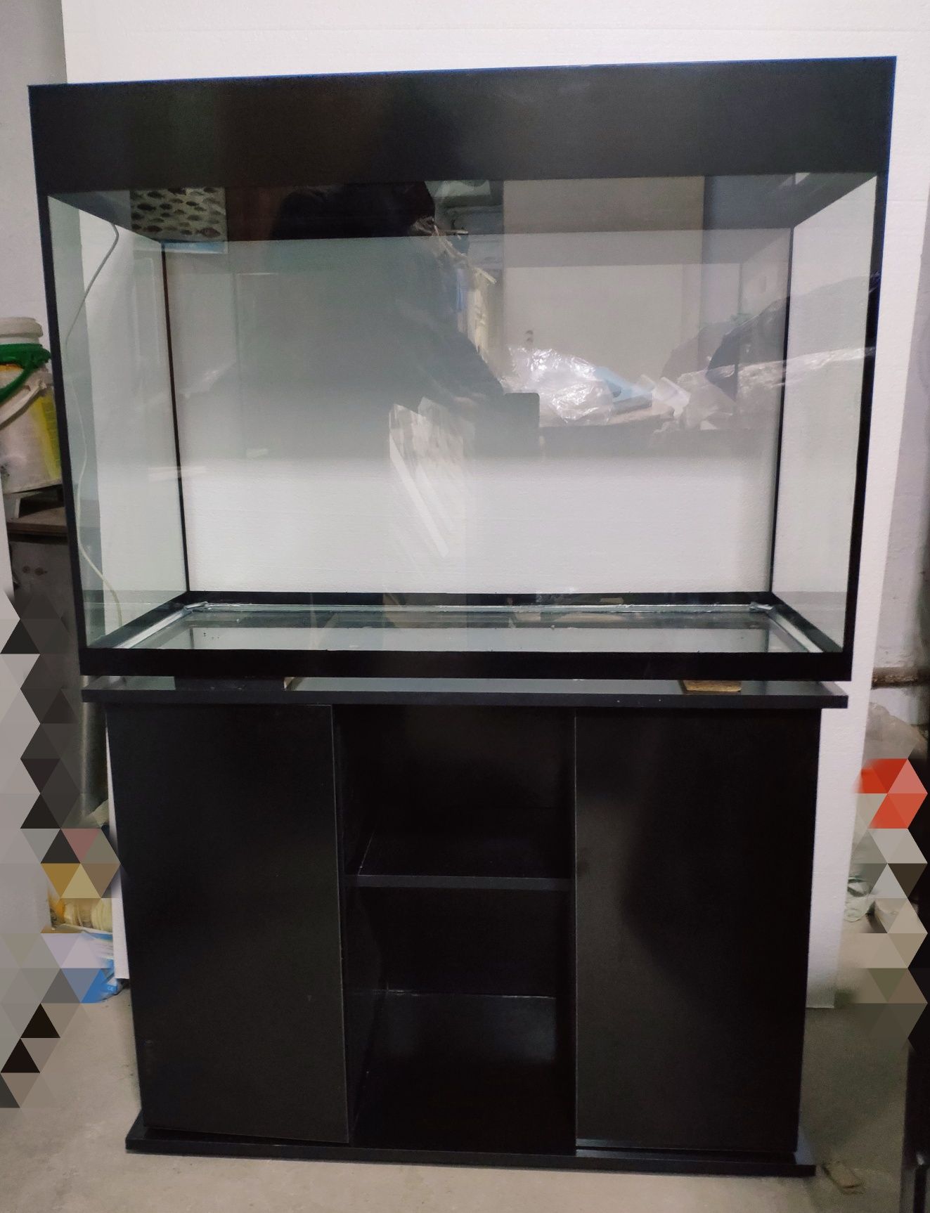 аквариум прямоугольный стекло 200 литров новый