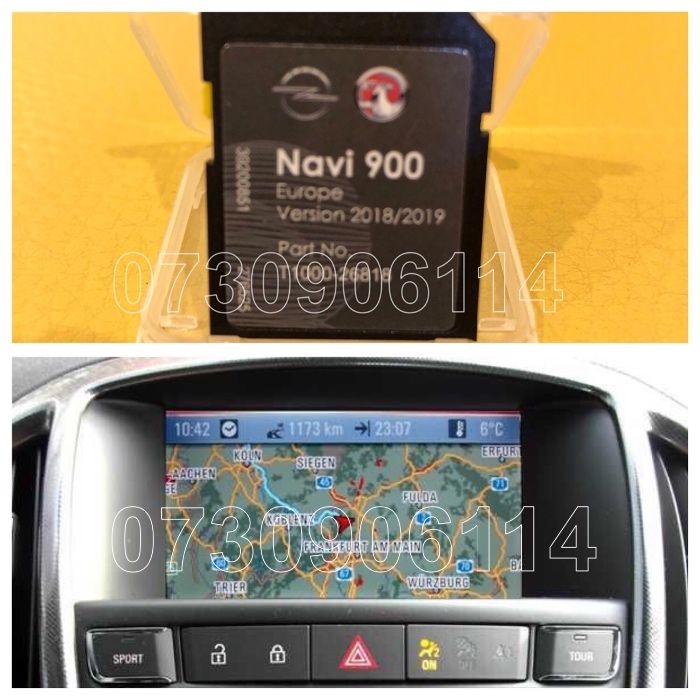 Card SD Navi Opel Astra J Cascada Insignia Mokka, harta ROMANIA 2020