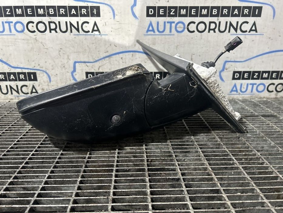 Oglinda stanga BMW X5 E70 Facelift 2010 - 2013 4 Usi ALB (1283) Rabatabile Rabatabil