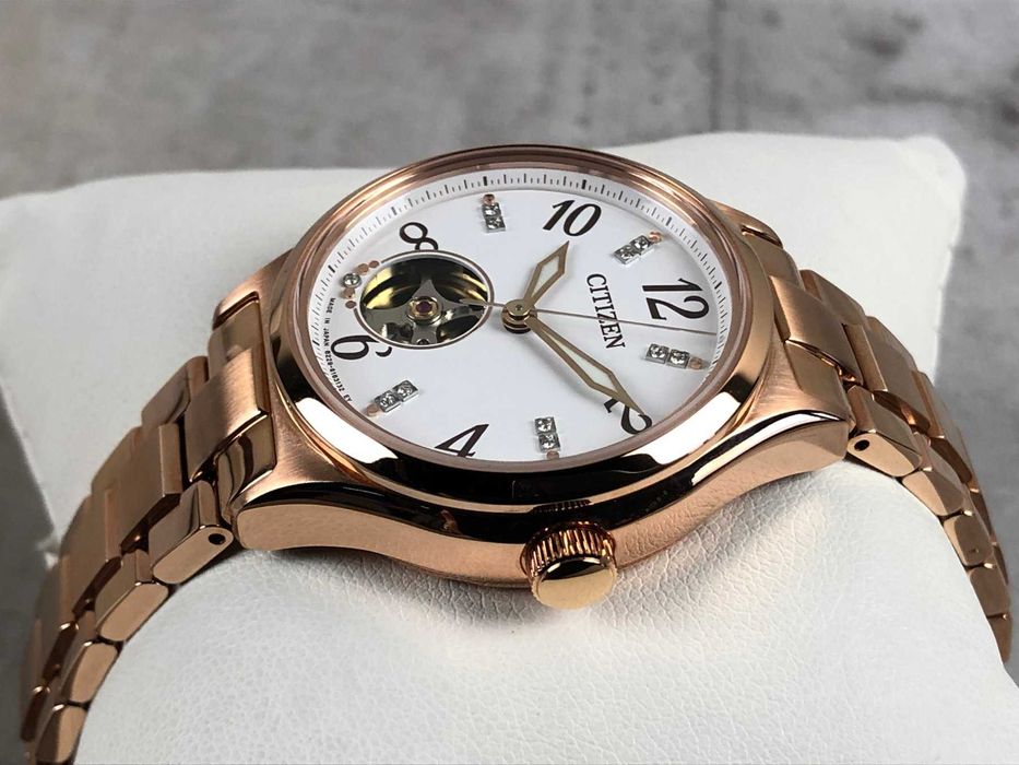 Ceas dama Citizen - Lady Open Heart Automatic - PC1002-85A -