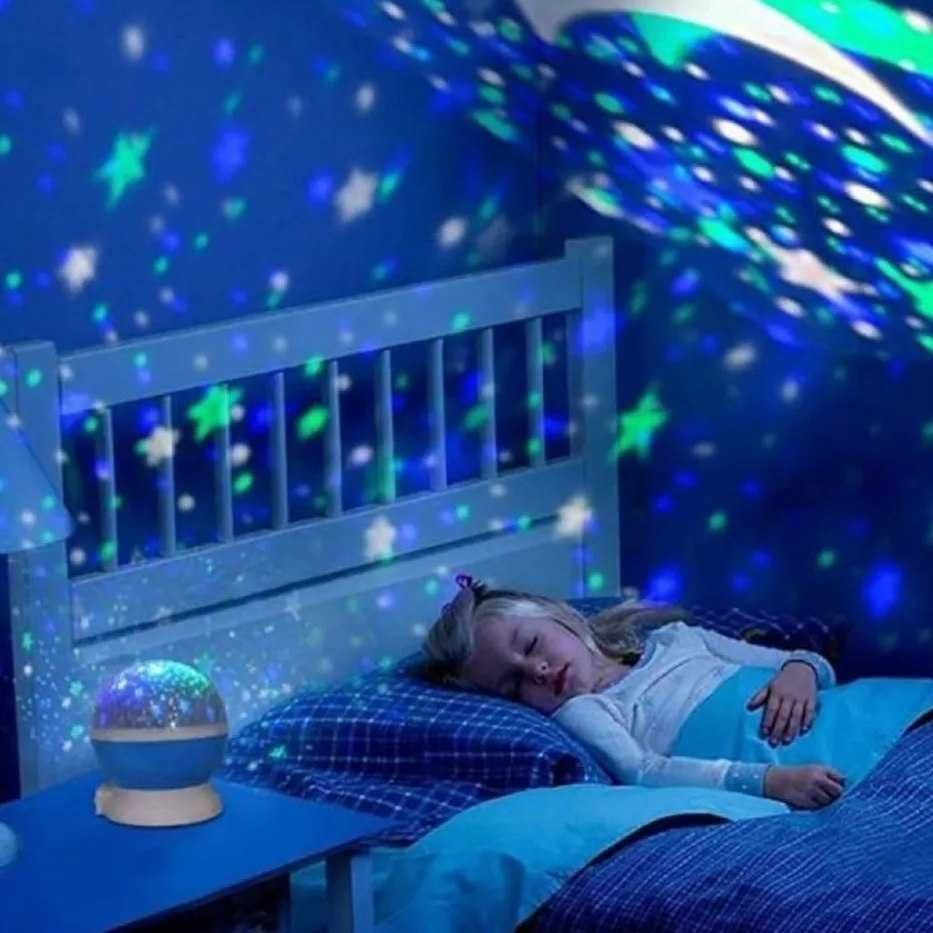 Ночник-проектор «Звездного неба» — Детский светильник