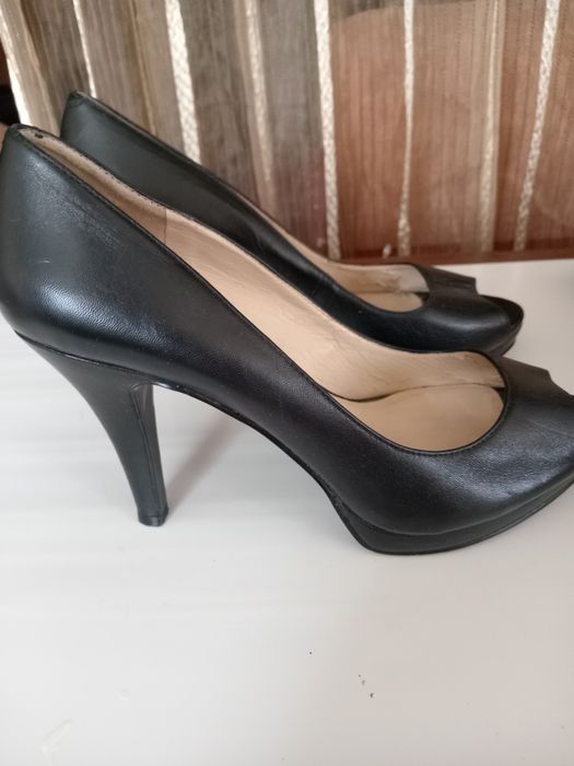 Туфли женские кожаные