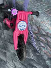 Drag kick колело за баланс за момиче розово- циклама