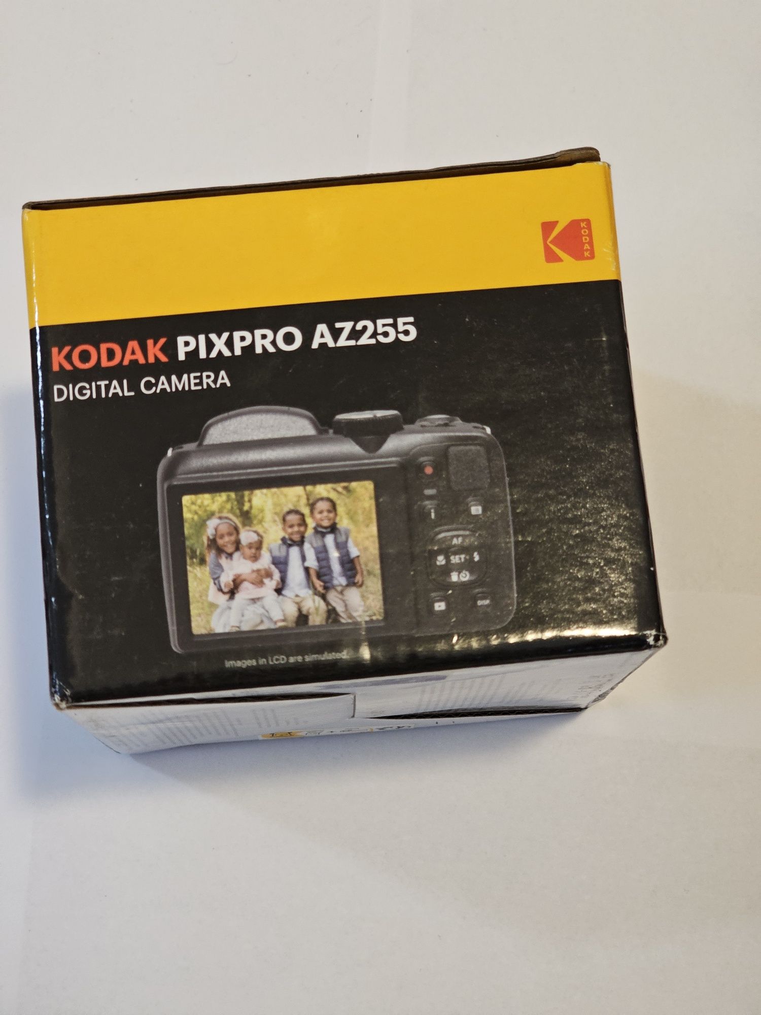 Aparat Foto Kodak PixPro AZ255, 16 MP, Zoom 25X, Full HD – 1080p, Alb
