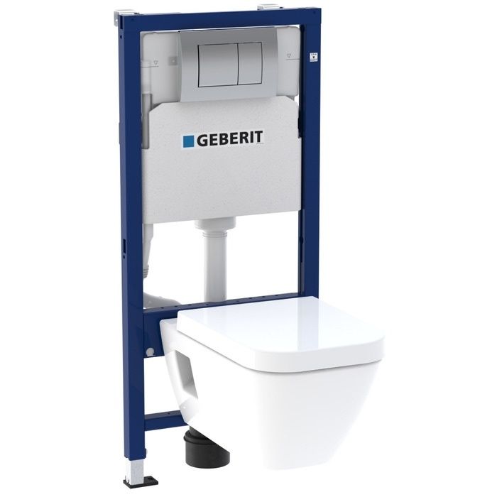 Set wc geberit duofix rimfree kit complet