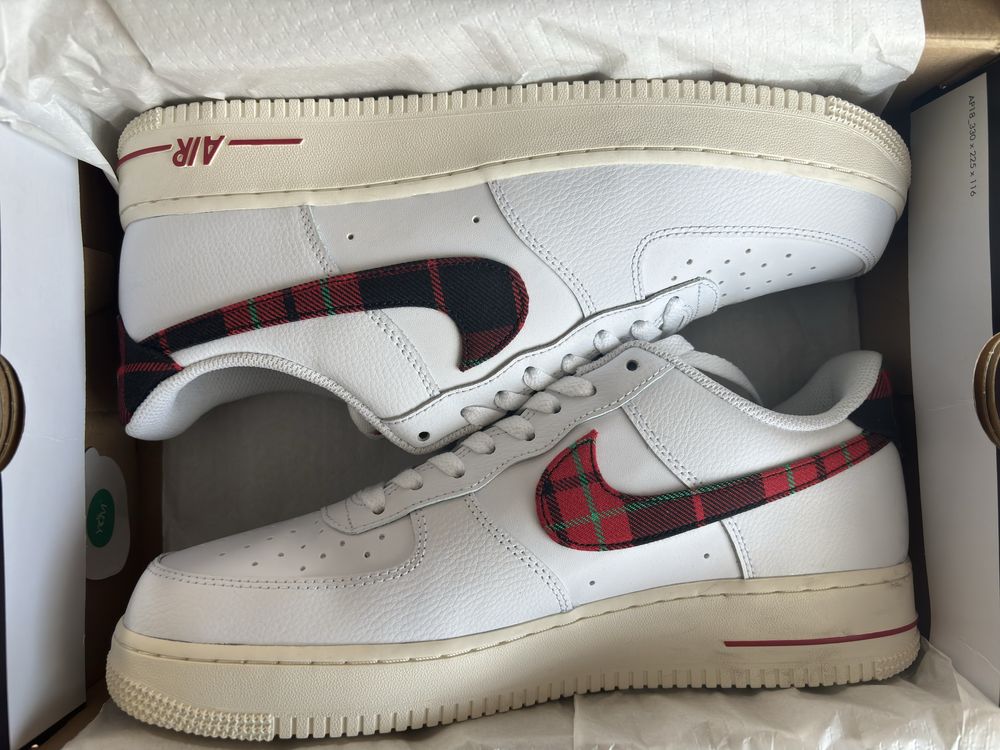 Nike Air Force 1 Tartan Plaid / НОВИ / 45.5