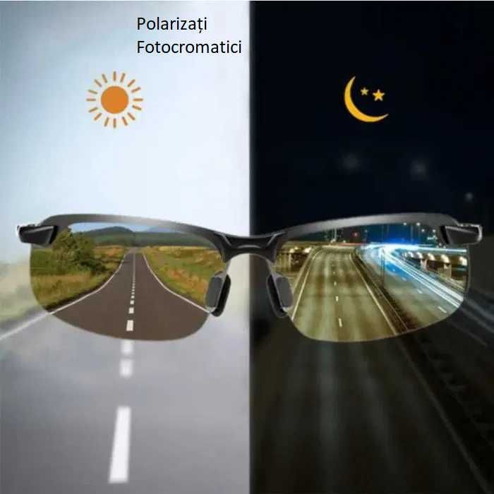 Ochelari polarizați fotocromatici UV400