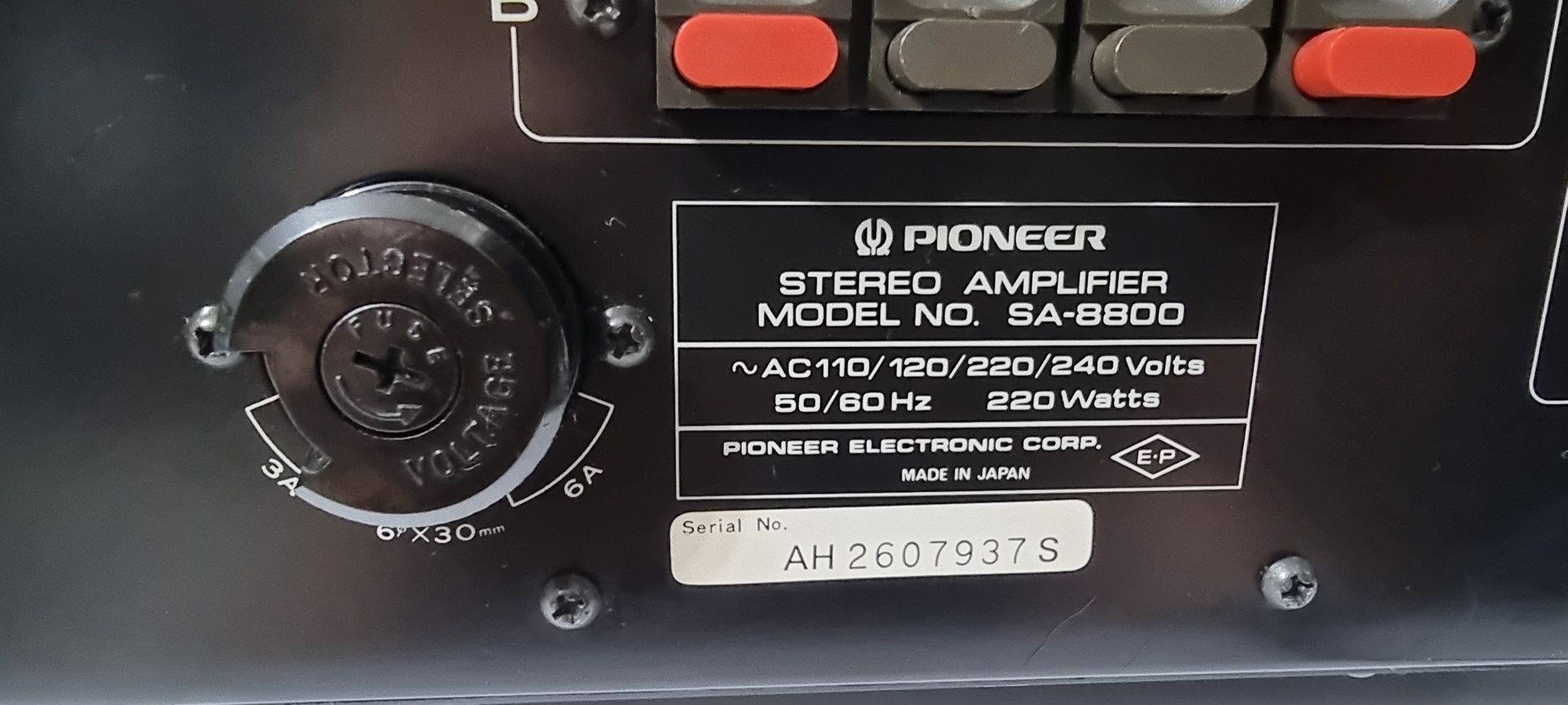 Amplificator / Stație de excepție  / Pioneer SA-8800 impecabila