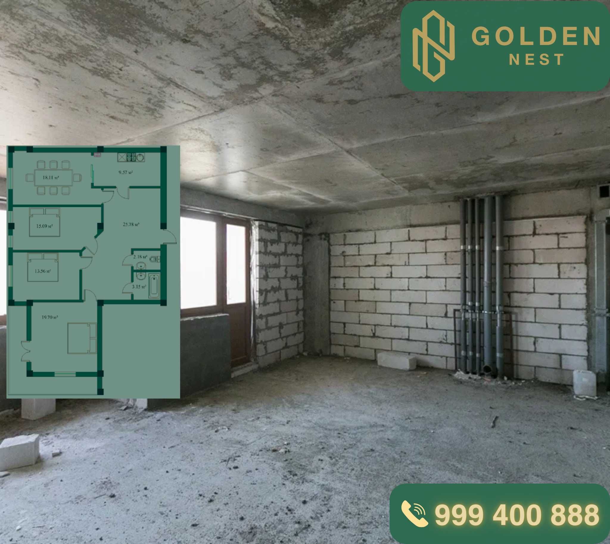 4 - комнатная квартира 126,5 м.кв. на Юнусабаде 10 минут до метро