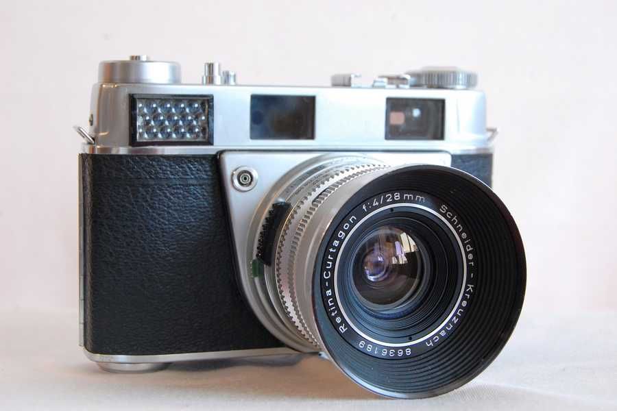 Kodak Retina IIIS Schneider Curtagon 28, aparat foto film telemetric