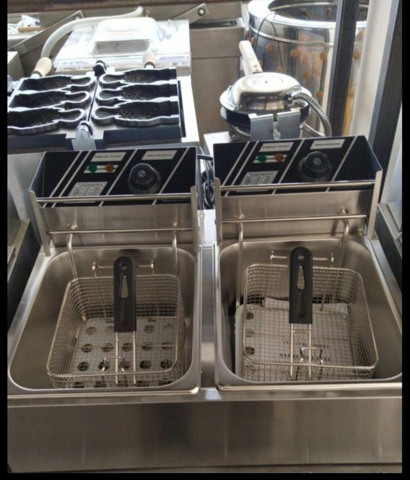 Фритюрница 6+6 на 12л