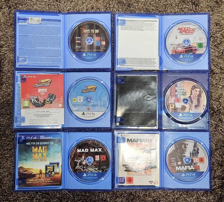 Vând jocuri PS 4-5