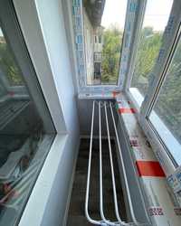 Утепление балкон в рассрочку, ремонт балконов в Алматы