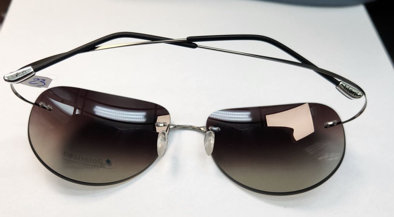 Слънчеви очила Silhouette Titan тъмен хром-шоколад поляризирани / Б21/