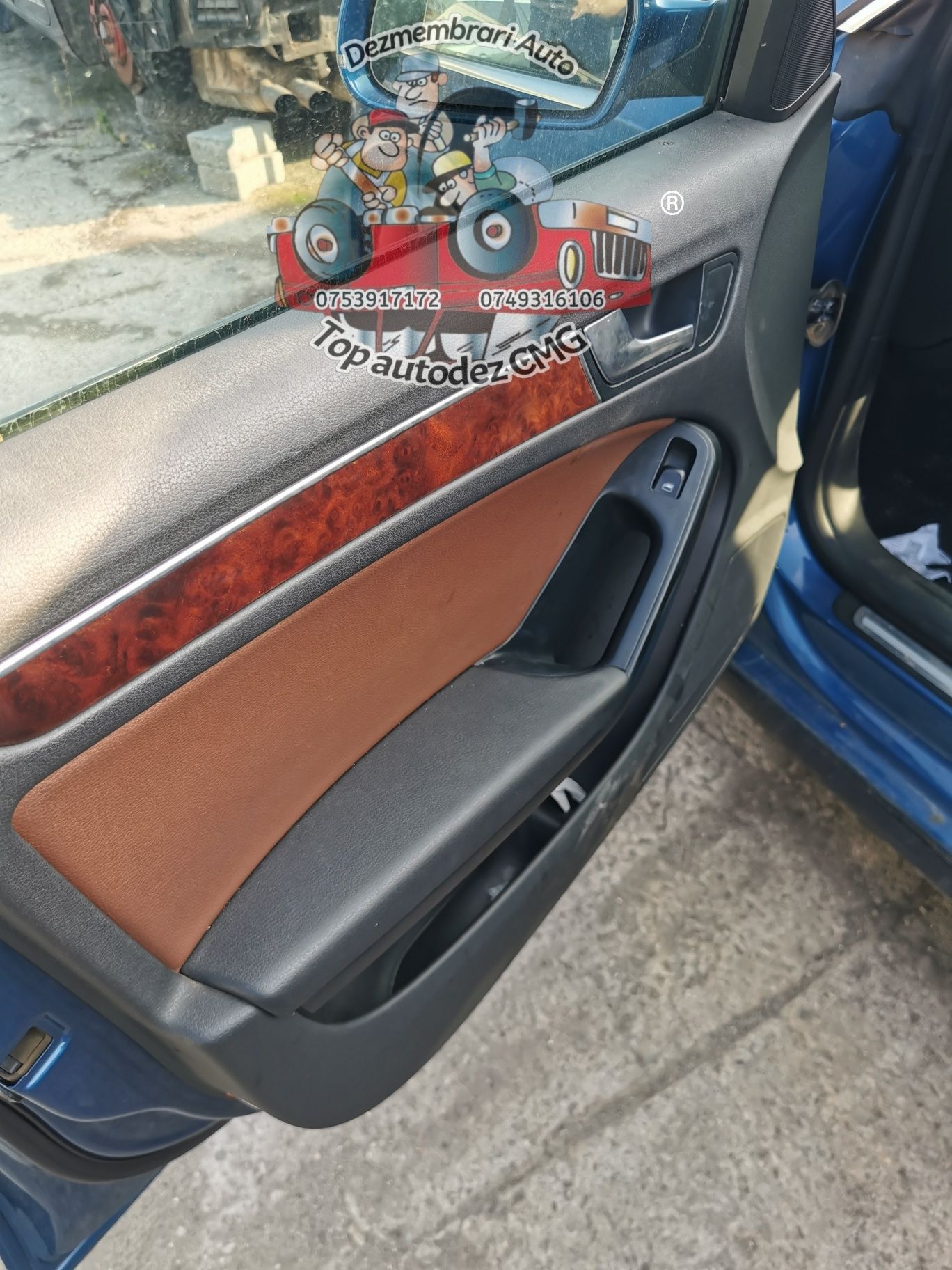 Interior piele maro Audi A5 scaune bancheta fete usi dezmembrez