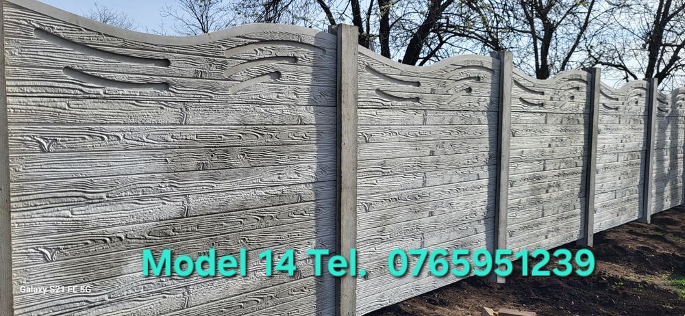 Vand garduri din beton diferite modele!
Calitate garantata!