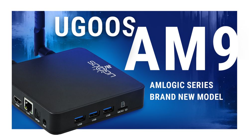 Смарт пииставка UGoos AM9  64bit