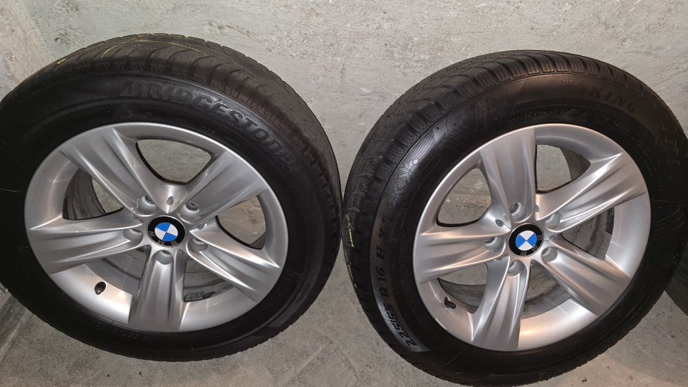 Jante BMW F30/31 r16 cauciucuri iarna 225 55 16