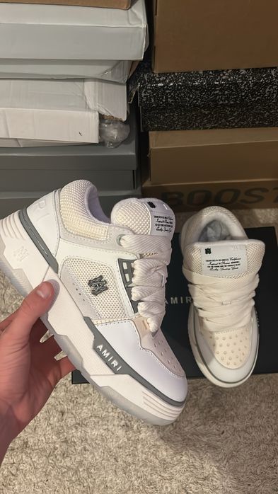 Amiri MA-1 White/Grey