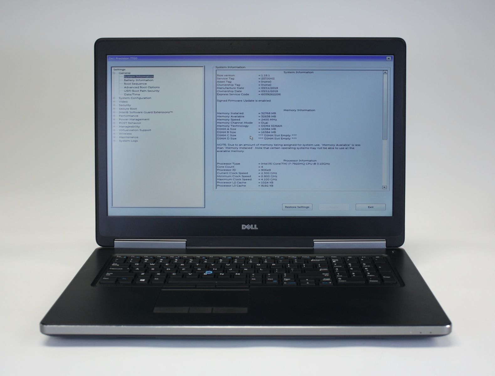 Dezmembrez Dell Precision 7720, Precision 5520 orice piesa