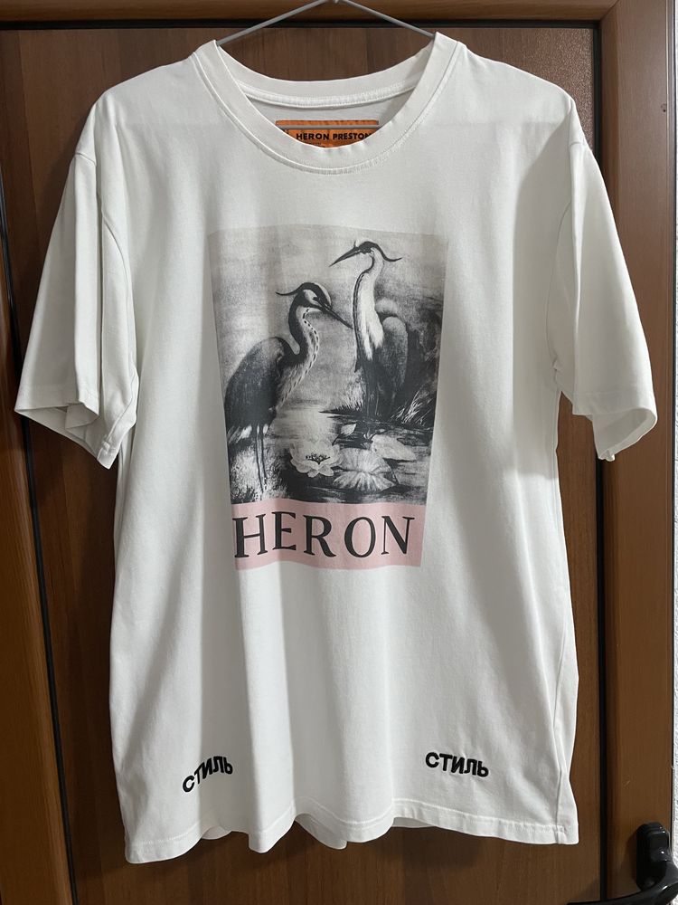 Оригинална тениска Heron Preston размер М/Л