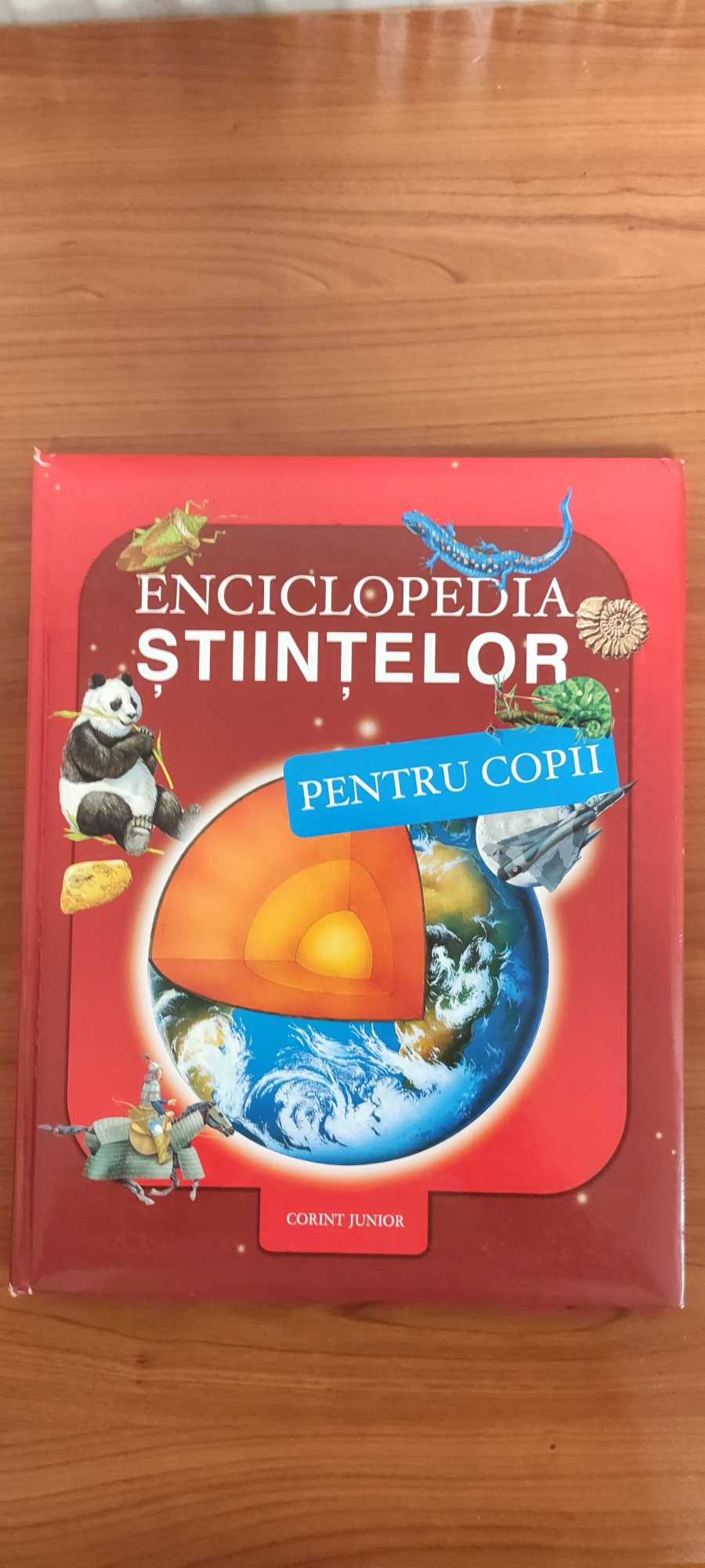 Enciclopedia Stiintelor pentru copii editura Corint pret 40 lei