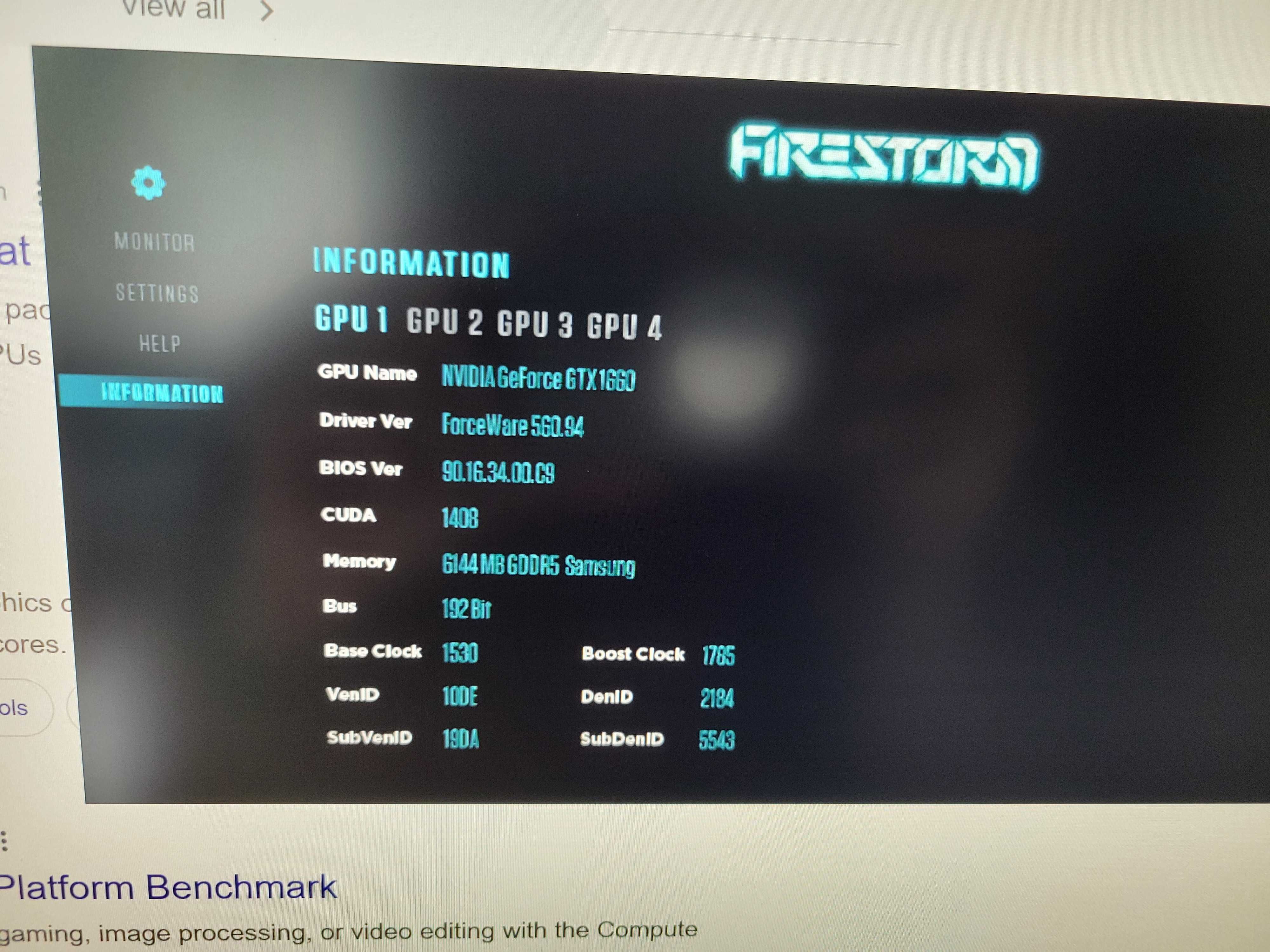 Zotac Gaming GeForce GTX 1660 6gb 192bit GDDR5