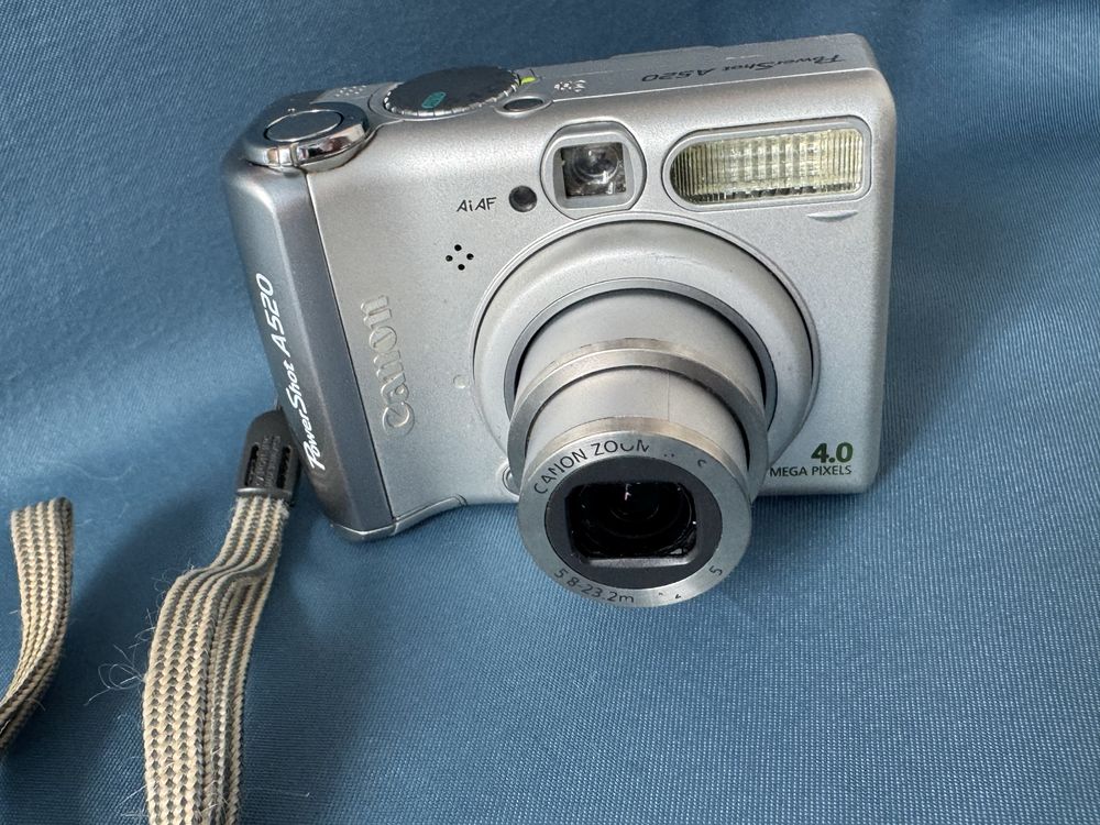 Цифров фотоапарат и принтер Canon PowerShot A520 , 4MP