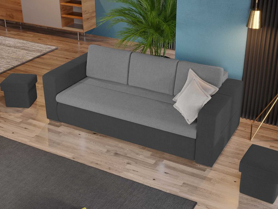 Canapea Extensibila Rita Gri Deschis / Gri