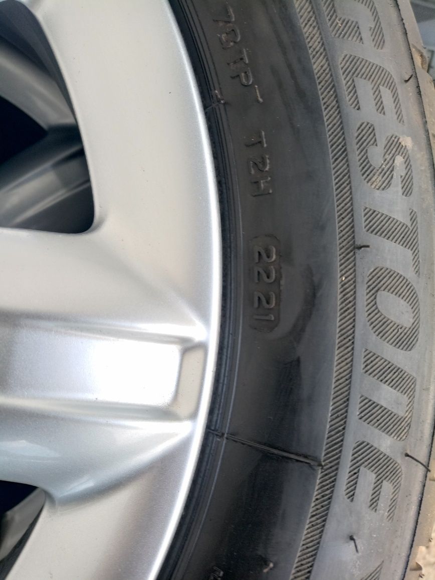 4 jante originale Mini R17 echipate de iarna Bridgestone 205/60 R17