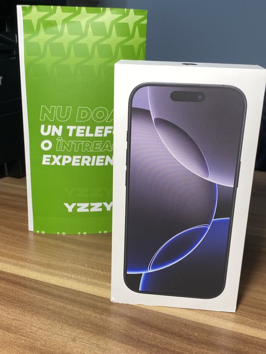 iPhone 16 Pro • 256 GB • Black Titanium