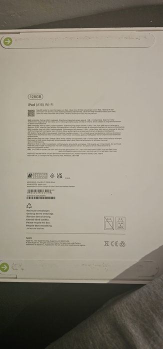 Ipad A16 WiFi 128GB 2025