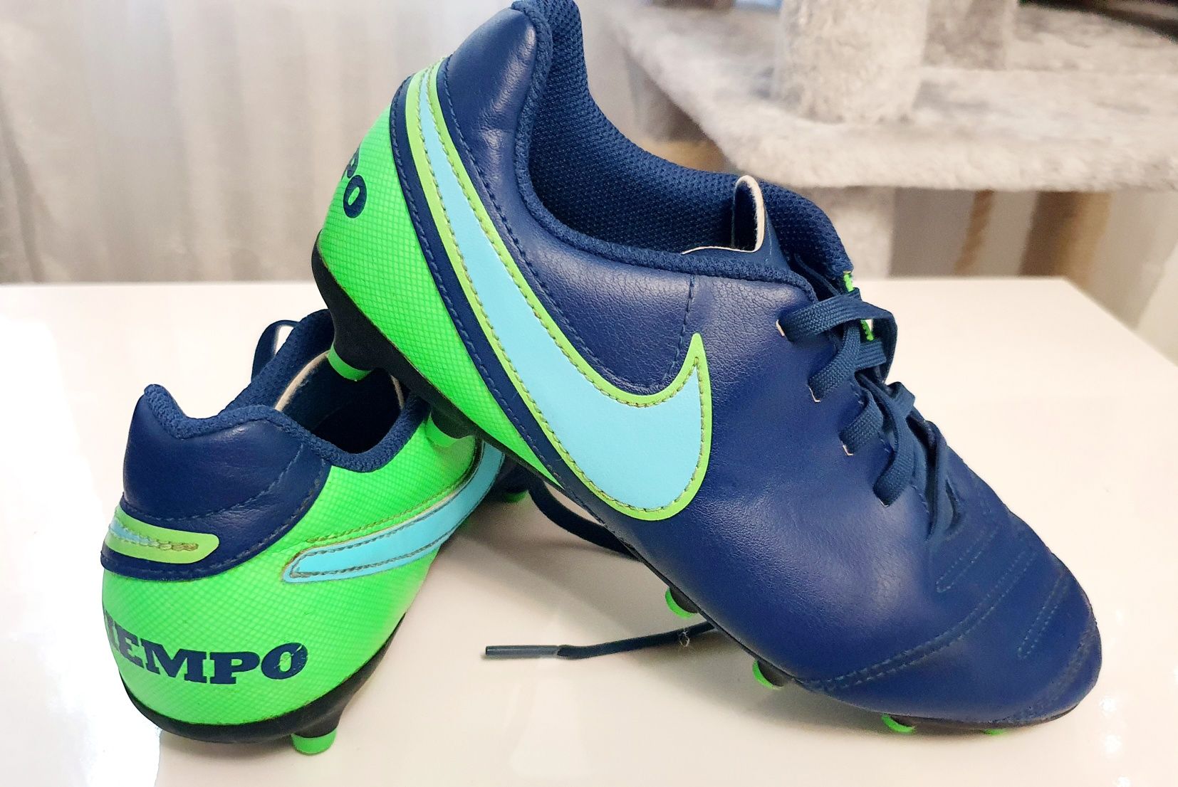 Adidas Nike Mercurial Tiempo Rio originali 35 ghete fotbal crampoane