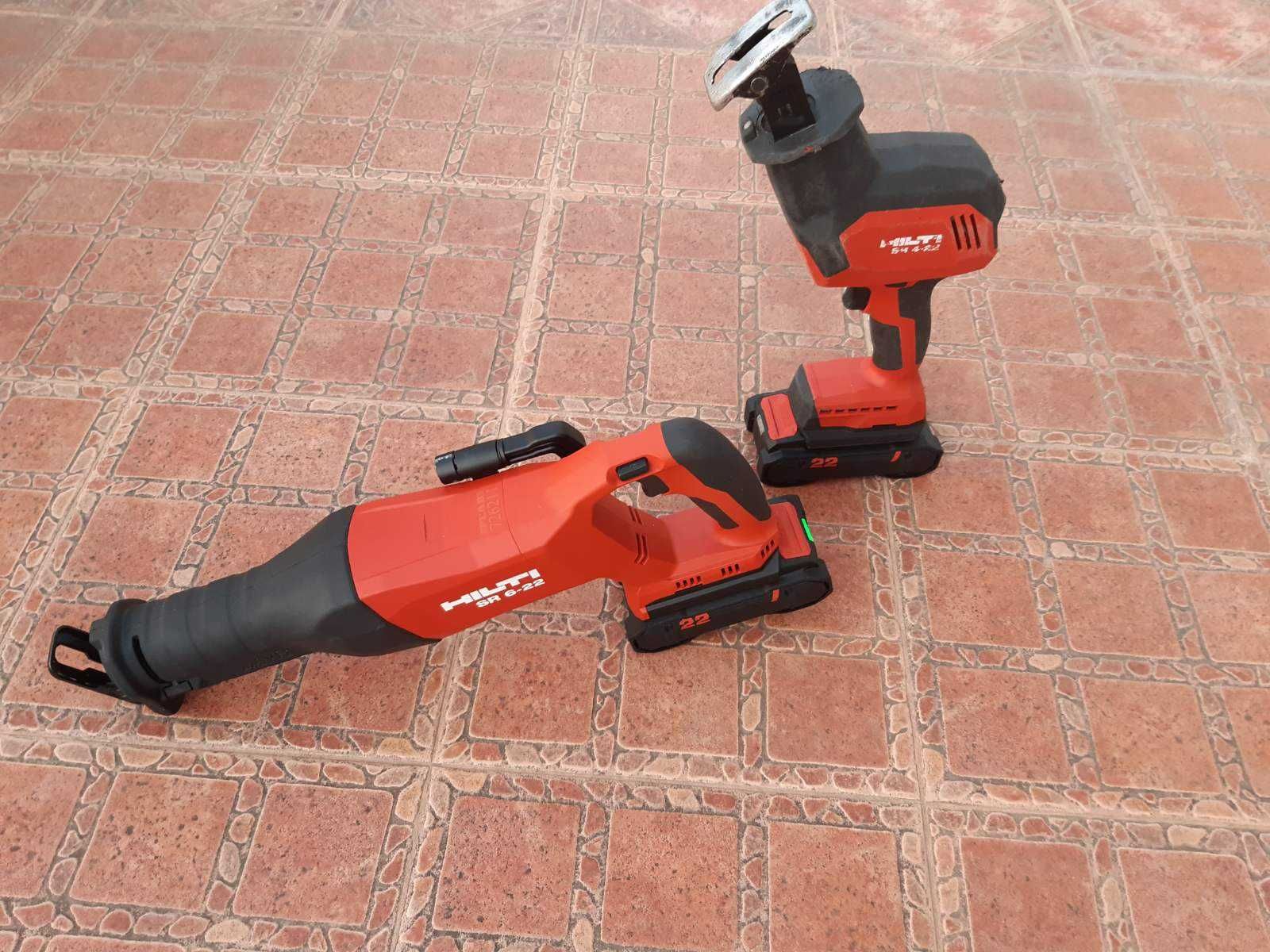 Hilti SR6 22 - Hilti SR4 22 - акумулаторен саблен трион