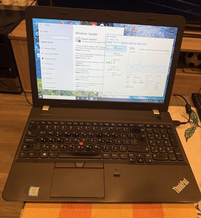 Лаптоп Lenovo ThinkPad E560 i3-6100U 12GB 500GB SSD