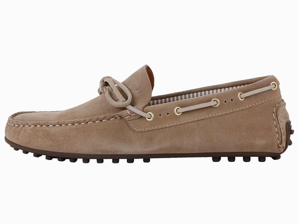 Loafers TRUSSARDI mocasini din piele de antilopa