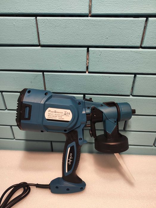 OnlyBP 700W мощен пистолет за боядисване с 1400 мл резервоар