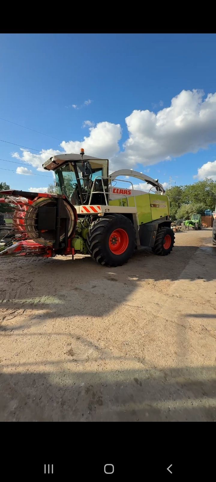 Claas Jaguar 850.Yangi texnikamiz yetib keldi.Kemper jatki bilan