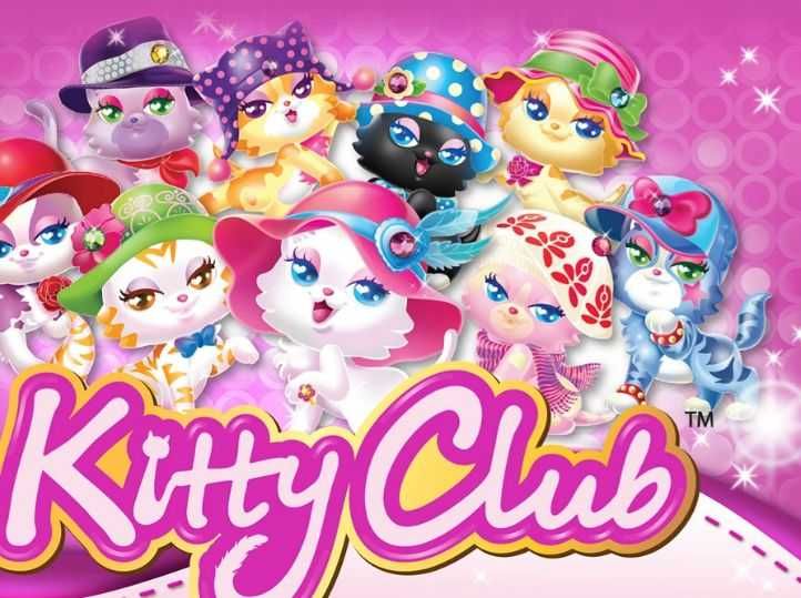Figurine pisici catifelate Kitty Club