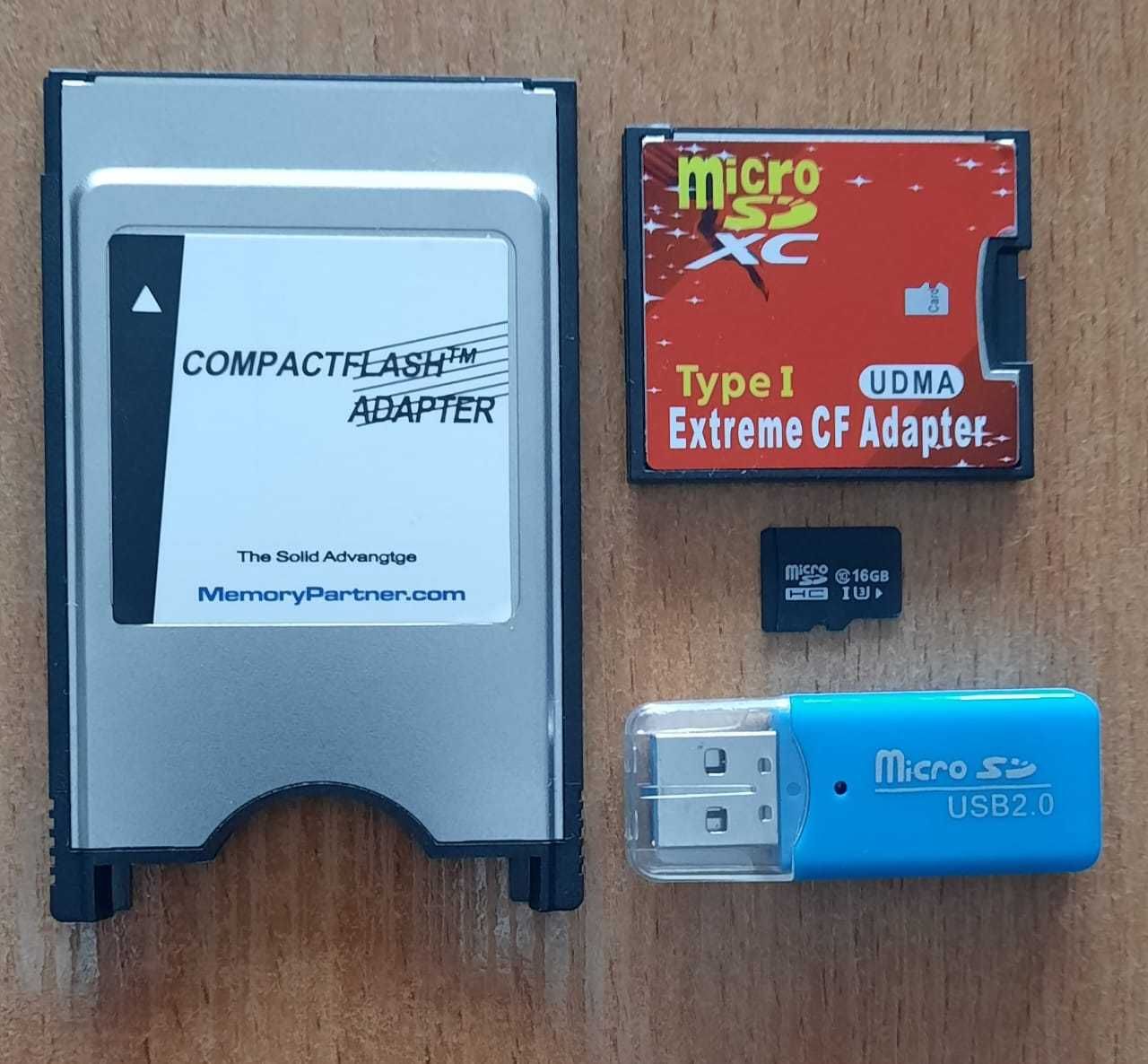 PCMCIA Адаптер картридер  CF CompactFlash